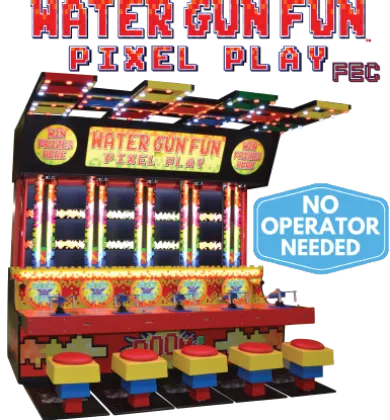 Pixel Play™ Water Gun Fun™ FEC