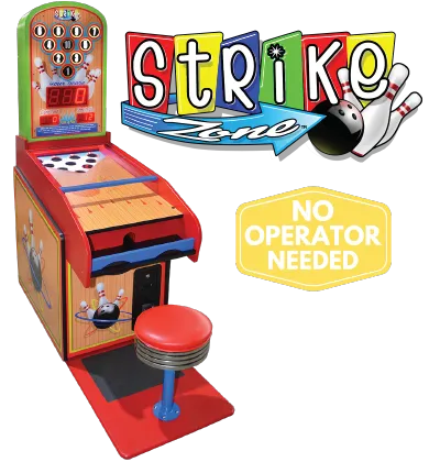 Strike Zone II™ Attendant-Free Game